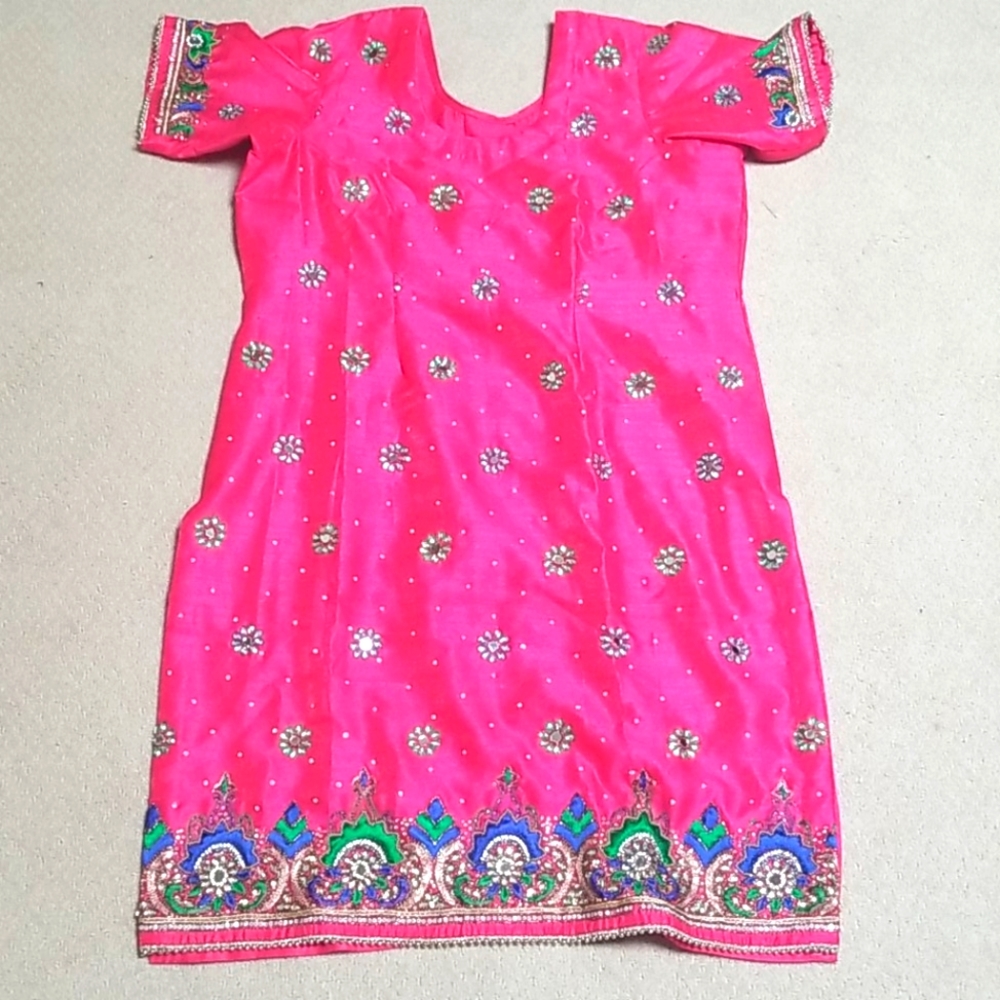 Sparkly Pink Salwar Suit